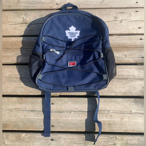 Toronto Maple Leafs Nike Team Backpack - Navy Blue - Kids/Youth Size - Picture 10 of 10